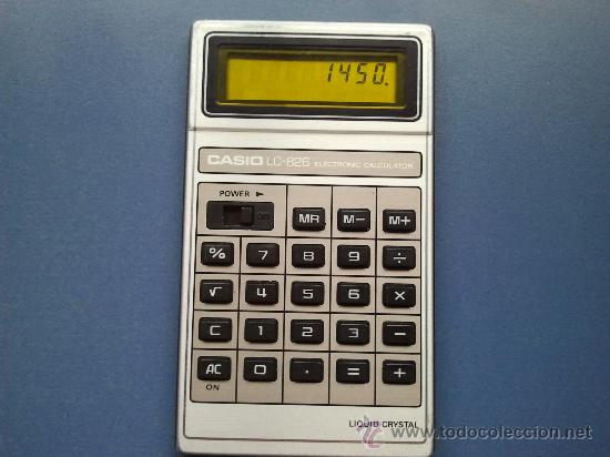 Segunda mano: calculadora antigua casio lc-826  funcionando - Foto 1