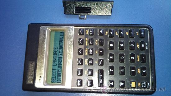 Segunda mano: calculadora antigua hp funcionando  modelo 17 b2 - Foto 1