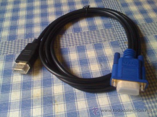 Segunda mano: Cable VGA macho a HDMI macho Digital Lead para TV y PC - Foto 2