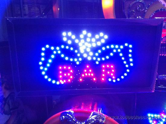 Segunda mano: LUMINOSO BAR - Foto 1