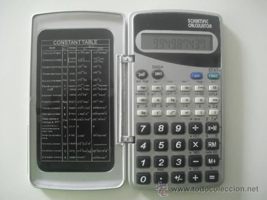 Segunda mano: Calculadora cientifica . Incluye tabla constante. Funciona perfectamente. - Foto 1