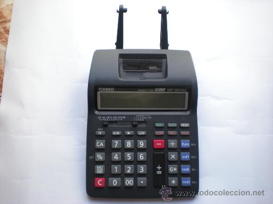 Segunda mano: CALCULADORA-IMPRESORA CASIO HR-150TEC COMO NUEVA - Foto 3
