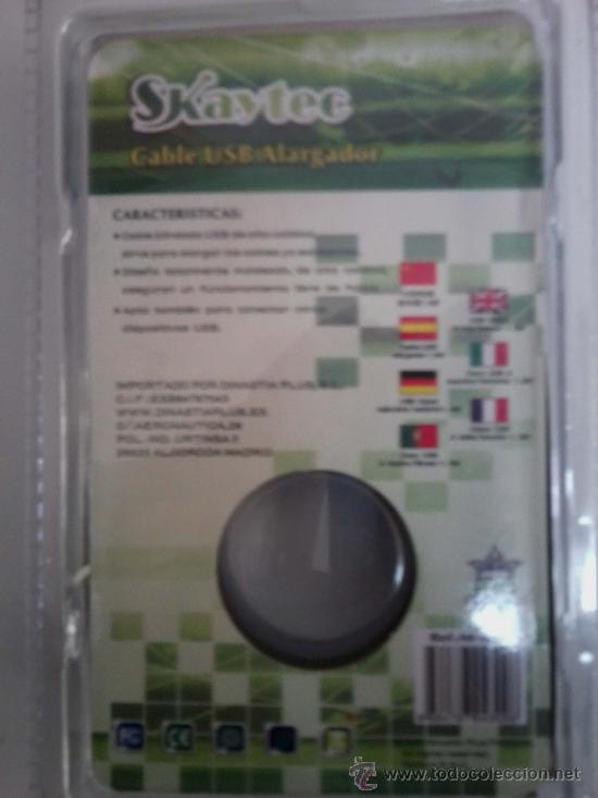 Segunda mano: CABLE USB ALARGADOR SKAYTEC. - Foto 2