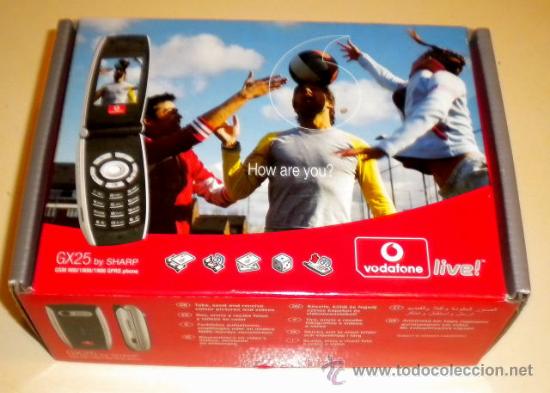 Segunda mano: Caja Vacia y libreto usuario - SHARP GX25 - vodafone - Foto 1