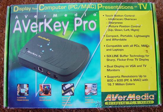 Segunda mano: Conversor VGA PC a video compuesto.AverKey-Pro..sanna - Foto 1