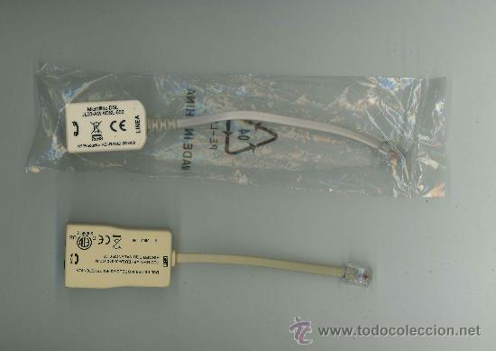 Segunda mano: 2 MICROFILTROS SUPRESOR DE RUIDO E INTERFERENCIAS - ADSL. - Foto 2