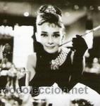Segunda mano: Audrey Hepburn. Cuadro en madera de 28x28 cm. - Foto 1