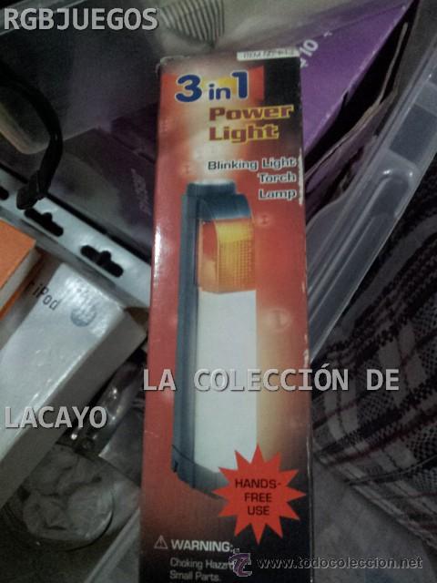 Segunda mano: LINTERNA 3 EN 1 - Foto 1