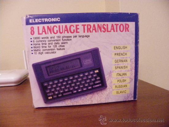 Segunda mano: Traductor Electronic 8 idiomas - Foto 1