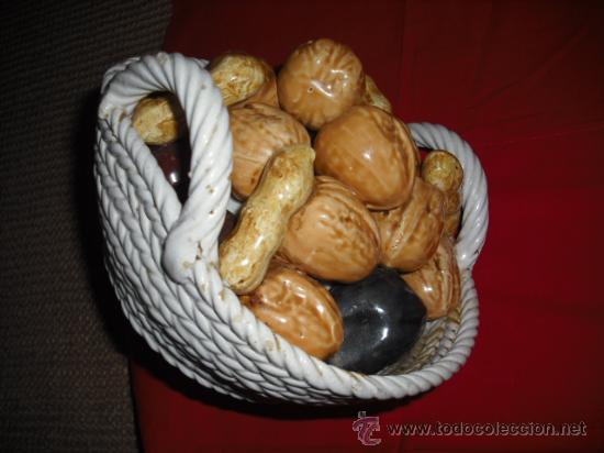 Segunda mano: CESTO CERAMICA FRUTOS SECOS - Foto 2