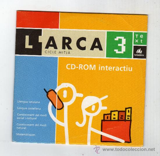 Segunda mano: CD-ROM INTERACTIVO LARCA 3 CICLE MITJ&Agrave; - Foto 1