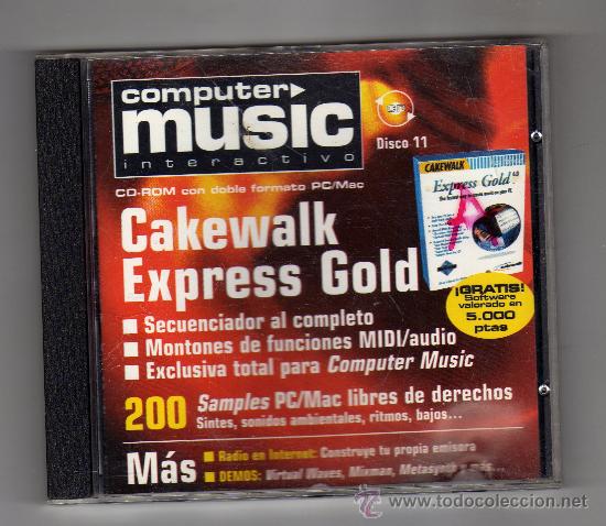 Segunda mano: CD ROM N&ordm; 11 COMPUTER MUSIC INTERACTIVO - cakewalk express gold - Foto 1