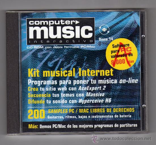 Segunda mano: CD ROM N&ordm; 14 COMPUTER MUSIC INTERACTIVO - KIT MUSICAL INTERNET - Foto 1