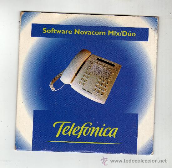 Segunda mano: CD-ROM TELEF&Oacute;NICA &middot; SOFTWARE NOVACOM MIX/D&Uacute;O - Foto 1