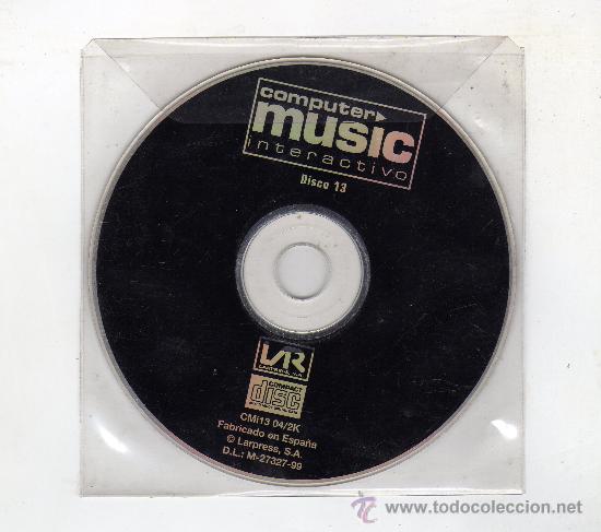 Segunda mano: CD ROM N&ordm; 19 COMPUTER MUSIC INTERACTIVO - NO INCLUYE CAR&Aacute;TULA - - Foto 1