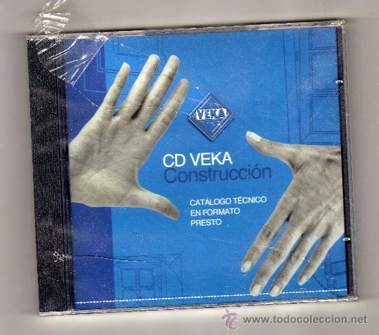Segunda mano: CD-ROM CAT&Aacute;LOGO T&Eacute;CNICO EN FORMATO PRESTO CD VEKA CONSTRUCCI&Oacute;N - PRECINTADO - Foto 1
