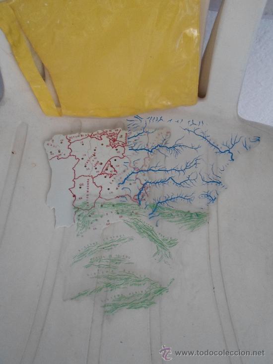 Segunda mano: PLANTILLA DE MAPAS DE ESPA&Ntilde;A EN PLASTICO - Foto 1