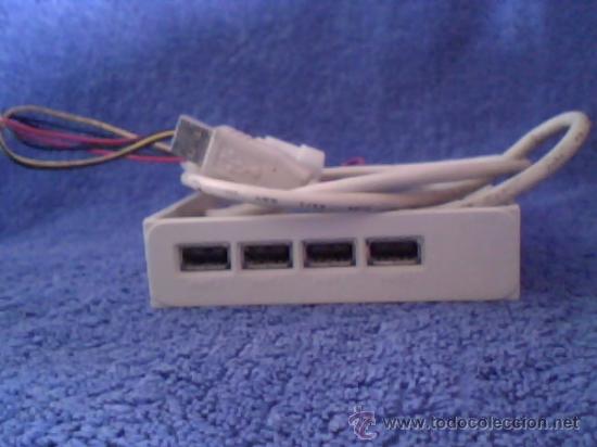 Segunda mano: CONEXION  USB PARA ORDENADOR 4 PUERTOS - Foto 1