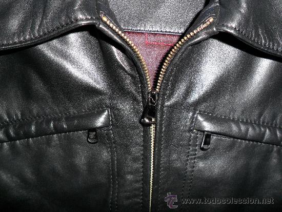 Chaqueta cazadora cuero piel emidio tucci talla - Vendido en Subasta -  33818072