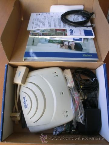 Segunda mano: Kit ADSL Router Inal&aacute;mbrico multipuerto Telef&oacute;nica Versi&oacute;n 4.0 - Funciona perfectamente - Foto 2