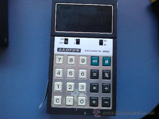 Segunda mano: calculadora antigua  funcionando - Foto 1
