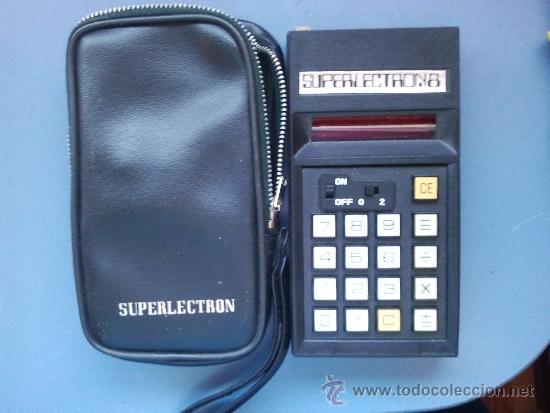 Segunda mano: calculadora antigua superlectron - Foto 1