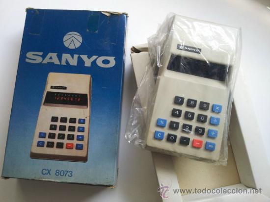 Segunda mano: CALCULADORA SANYO CX 8073 NUEVA - Foto 7