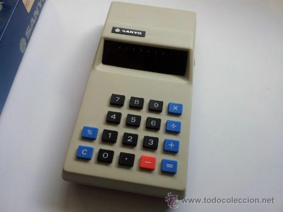 Segunda mano: CALCULADORA SANYO CX 8073 NUEVA - Foto 1