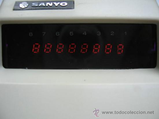Segunda mano: CALCULADORA SANYO CX 8073 NUEVA - Foto 4