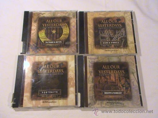Segunda mano: 4 CDS ALL OUR YESTERDAYS. Digital History For Visual Artists - Foto 1