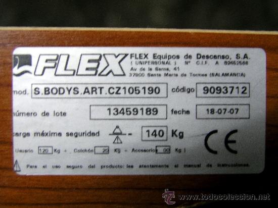 Segunda mano: CAMA FLEX ARTICULADA BODY SYSTEM - Foto 5