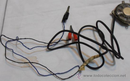 Segunda mano: AURICULARES CON MICROFONO Y DISCO DE TELEFONO DE CENTRALITA TELEFONICA - Foto 4