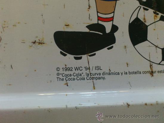 Segunda mano: Antigua bandeja de coca coa de la world cup 94 1992 - Foto 6