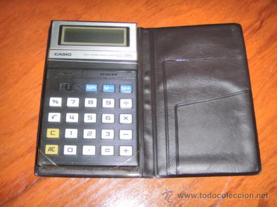 Segunda mano: Calculadora casio lc315 funcionando - Foto 3