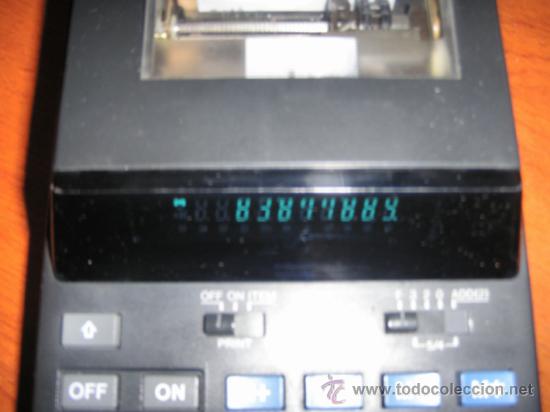 Segunda mano: CALCULADORA CASIO HR-16BK CON IMPRESORA - Foto 4