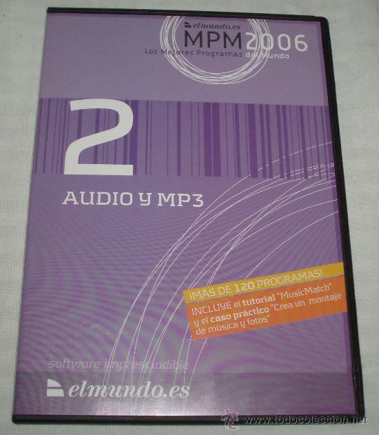 Segunda mano: los mejores programas de informatica MPM 2006  Audio y MP 3 - Foto 1