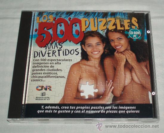 Segunda mano: cd los 500 puzzles mas divertidos - Foto 1