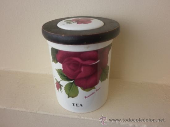 Segunda mano: BOTE VINTAGE PARA TE DE PORCELANA - Foto 1