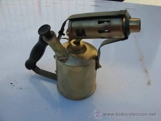 Segunda mano: Soplete de lat&oacute;n pr&aacute;cticamente nuevo. - Foto 1