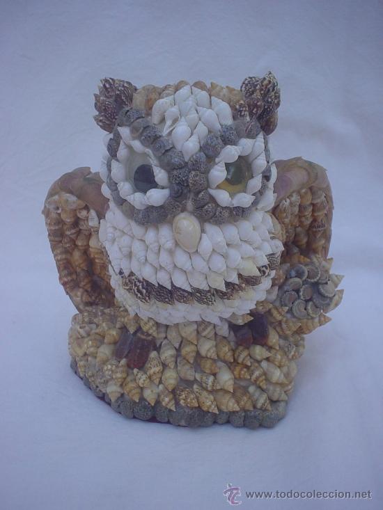 Segunda mano: FIGURA DE CONCHAS DE BUHO - Foto 1
