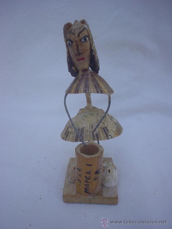 Segunda mano: FIGURA DE CONCHAS DE MUJER - RDO ISLA MARGARITA - Foto 1