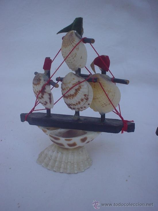 Segunda mano: FIGURAS DE CONCHAS DE BARCOS - Foto 2