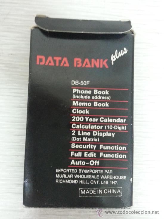 data bank plus tel  memo  clock Buy Other second-hand articles on  todocoleccion