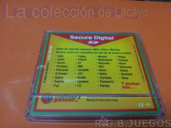 Segunda mano: TARJETA DE MEMORIA SECURE DIGITAL SD 512 MEGAS MB - Foto 2