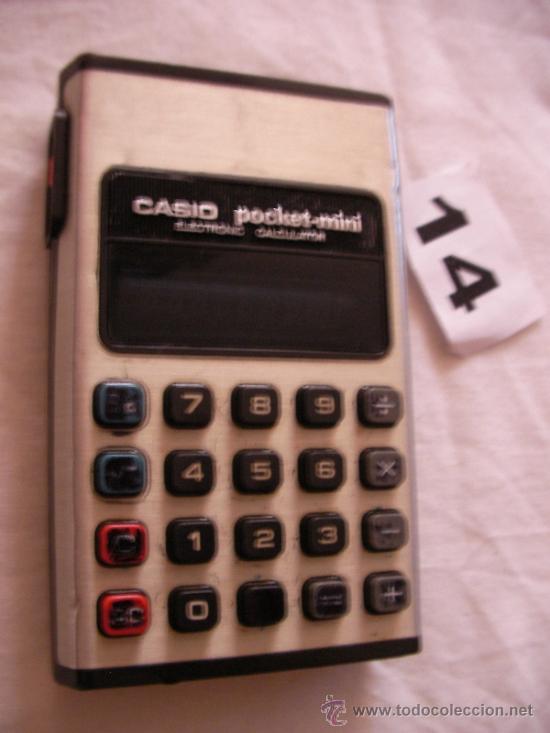 Segunda mano: CALCULADORA CASIO POCKET MINI FUNCIONANDO CORRECTAMENTE - Foto 1