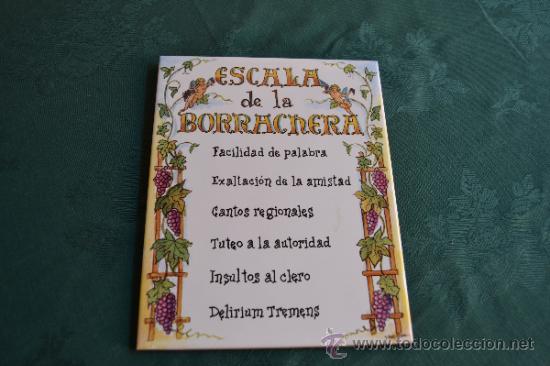 Segunda mano: Azulejo Escala de la Borrachera - Foto 1