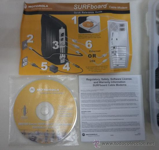 Segunda mano: MOTOROLA SURFBOARD CABLE MODEM. - Foto 7
