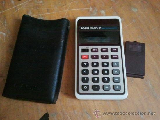 Segunda mano: calculadora casio antigua  casio memory 8f - Foto 1