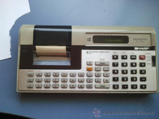 Segunda mano: calculadora antigua sharp - Foto 1