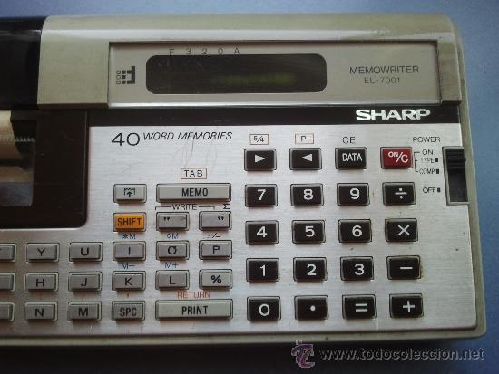Segunda mano: calculadora antigua sharp - Foto 2